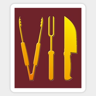 VIP of the Grill Sticker